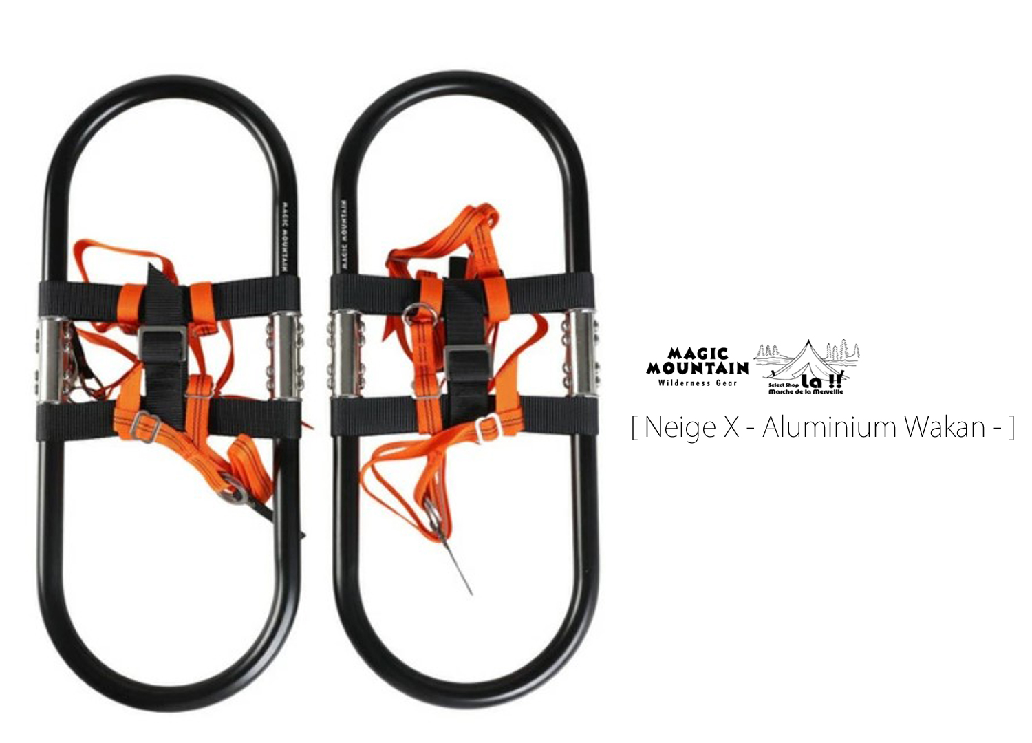 【 MAGIC MOUNTAIN / マジックマウンテン 】 Neige X / ネイジュX / 軽量アルミ製 輪かんじき ワカン