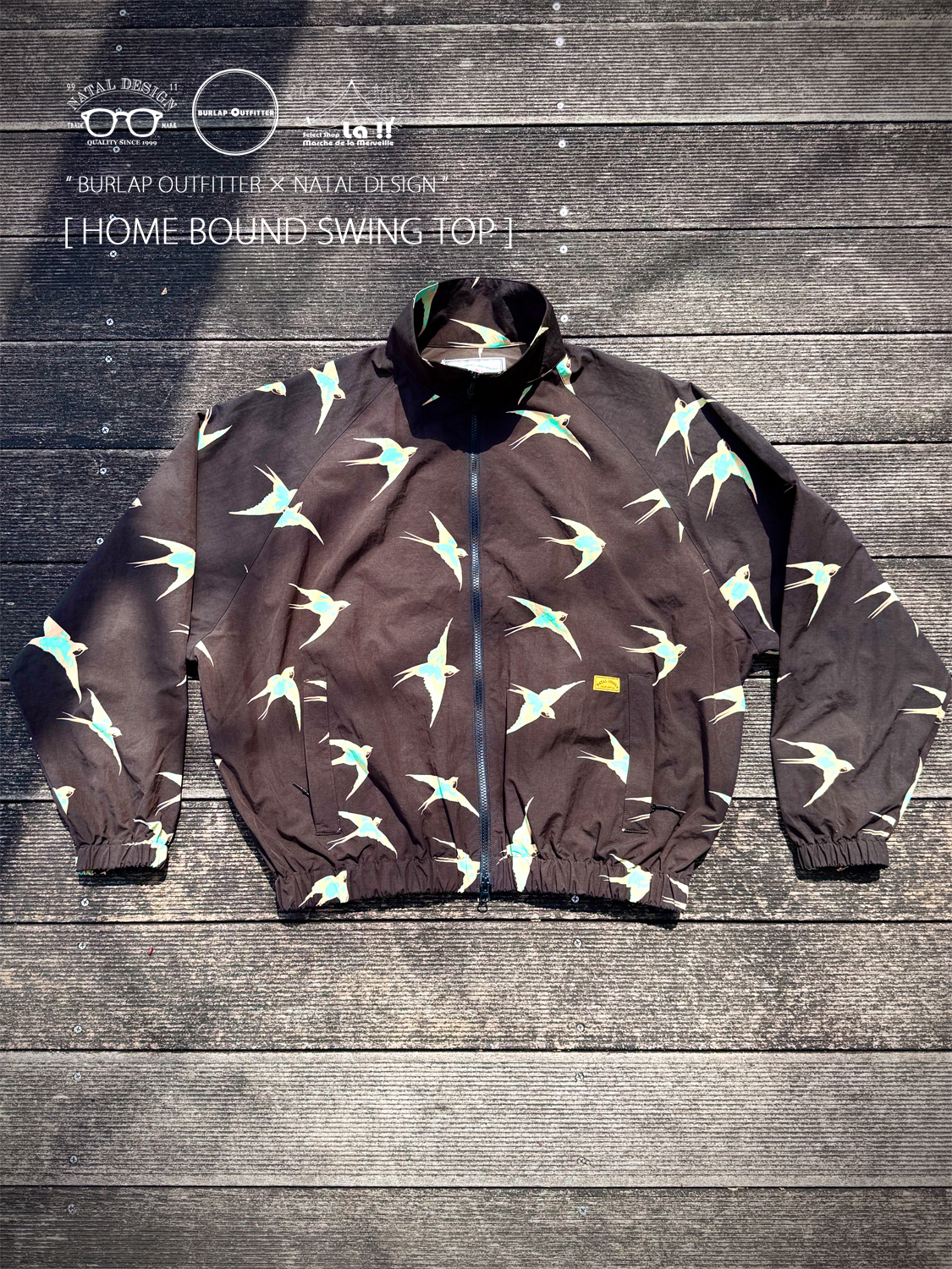 【 Natal Design x BURLAP OUTFITTER / ネイタルデザイン x バーラップアウトフィッター 】HOME BOUND SWING TOP