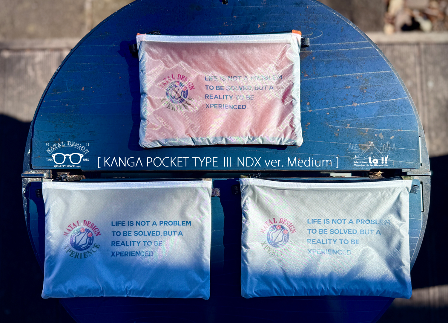 【 Natal Design / ネイタルデザイン 】KANGA POCKET TYPE III NDX ver. <Medium> / マルチポーチ M