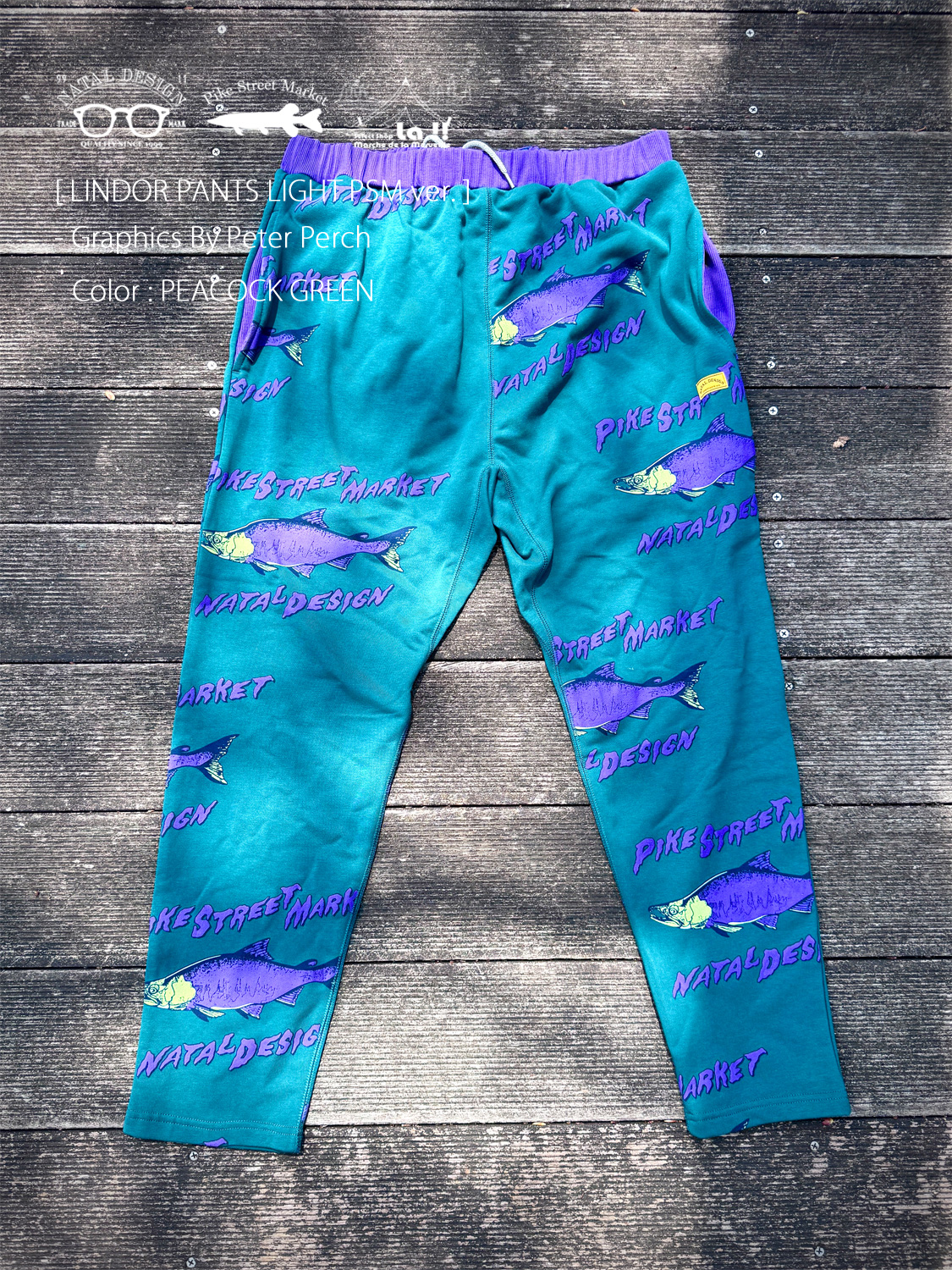【 Natal Design x Pike Street Market / ネイタルデザイン x パイクストリートマーケット 】LINDOR PANTS LIGHT PSM ver.