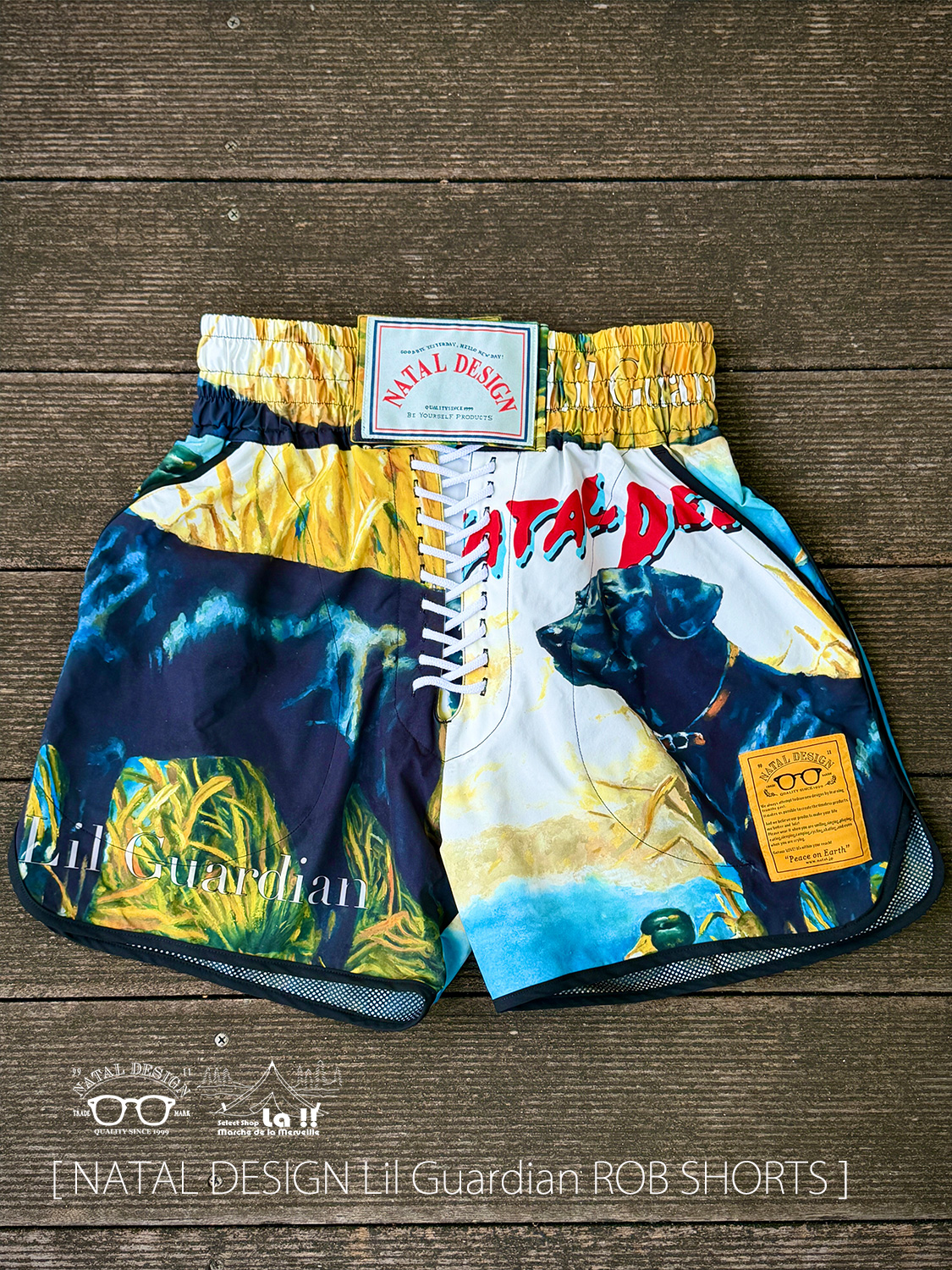 【 NATAL DESIGN / ネイタルデザイン】Lil Guardian ROB SHORTS / リル ガーディアン ロブ ショーツ / 人気のロブ ショーツ 新柄です！