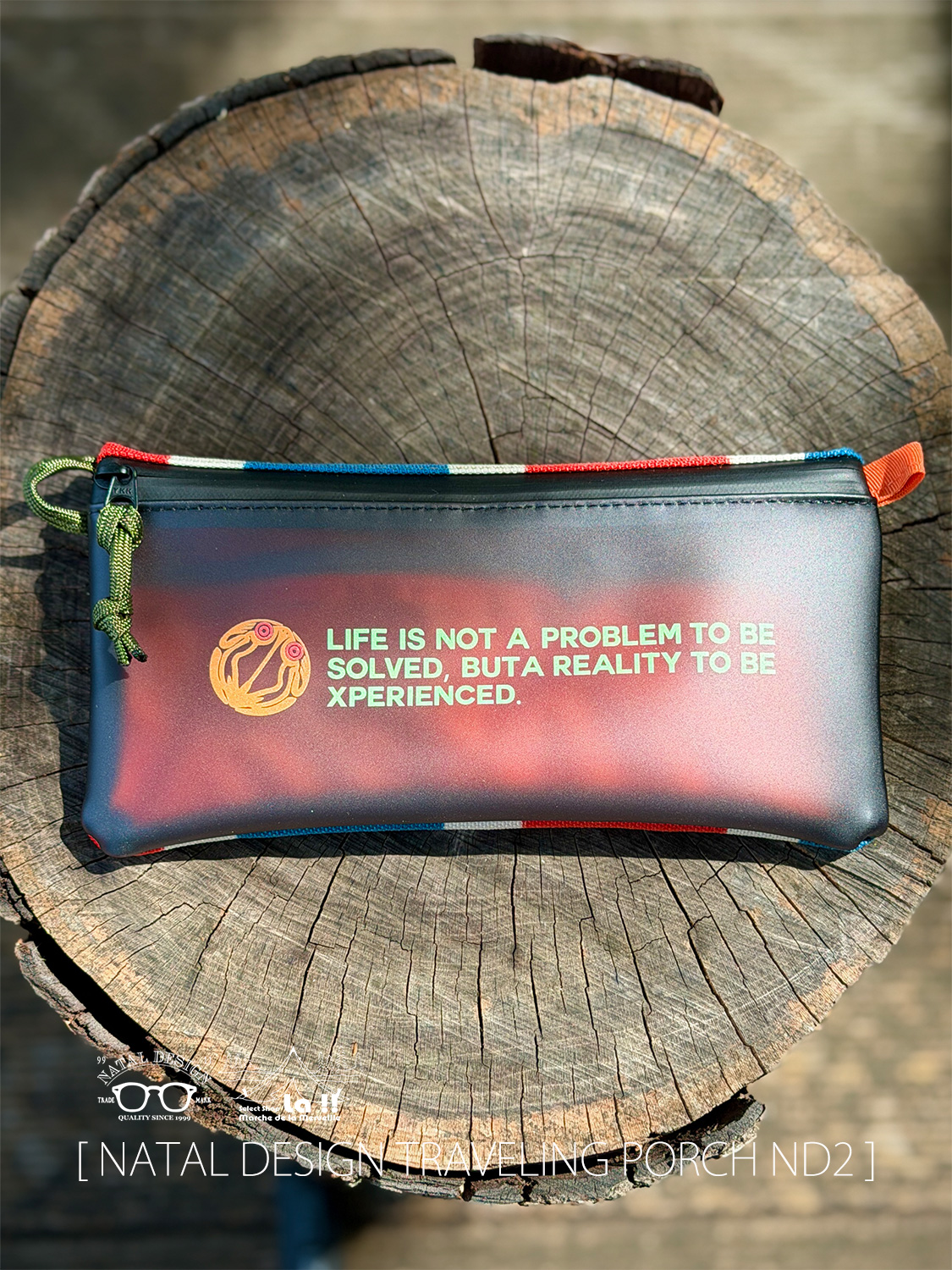 【 NATAL DESIGN / ネイタルデザイン】TRAVELING PORCH ND2 / トラベリングポーチ ND2 / 旅行や出張にスマートに持ち運べるトラベリングポーチ