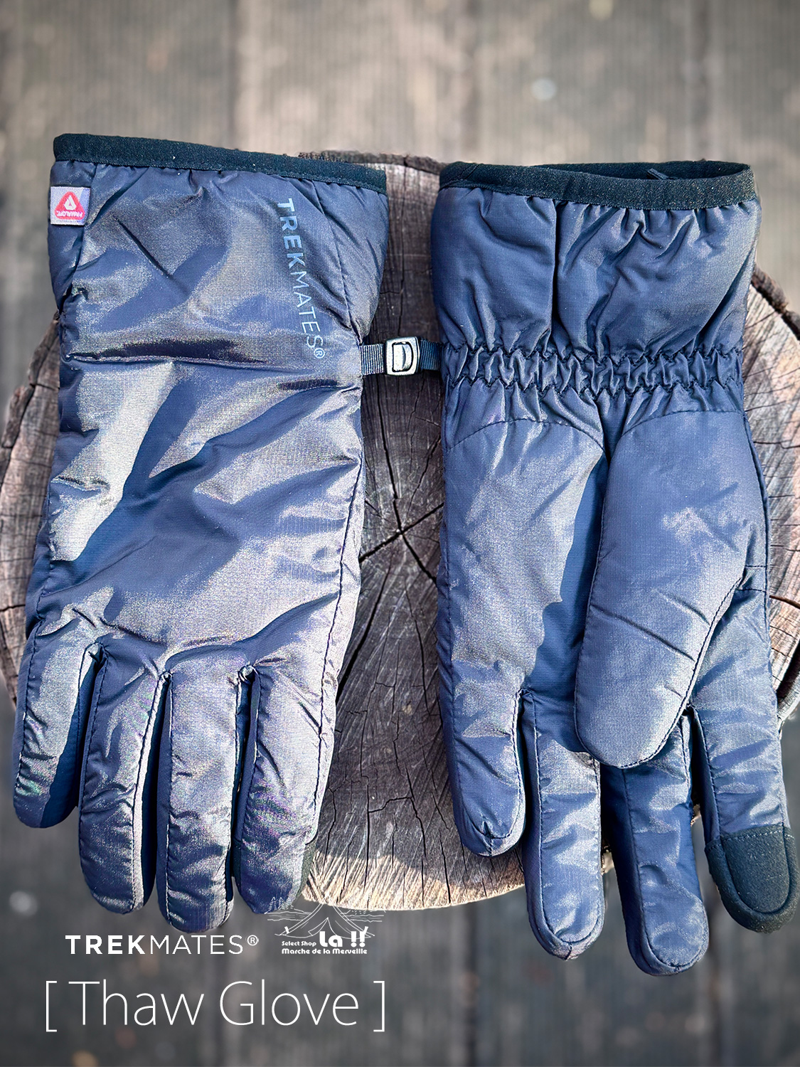 【 TREK MATES / トレックメイツ 】Thaw Glove / サウ グローブ / 優れた保温性とコンパクト軽量性を持つ、プリマロフト グローブ