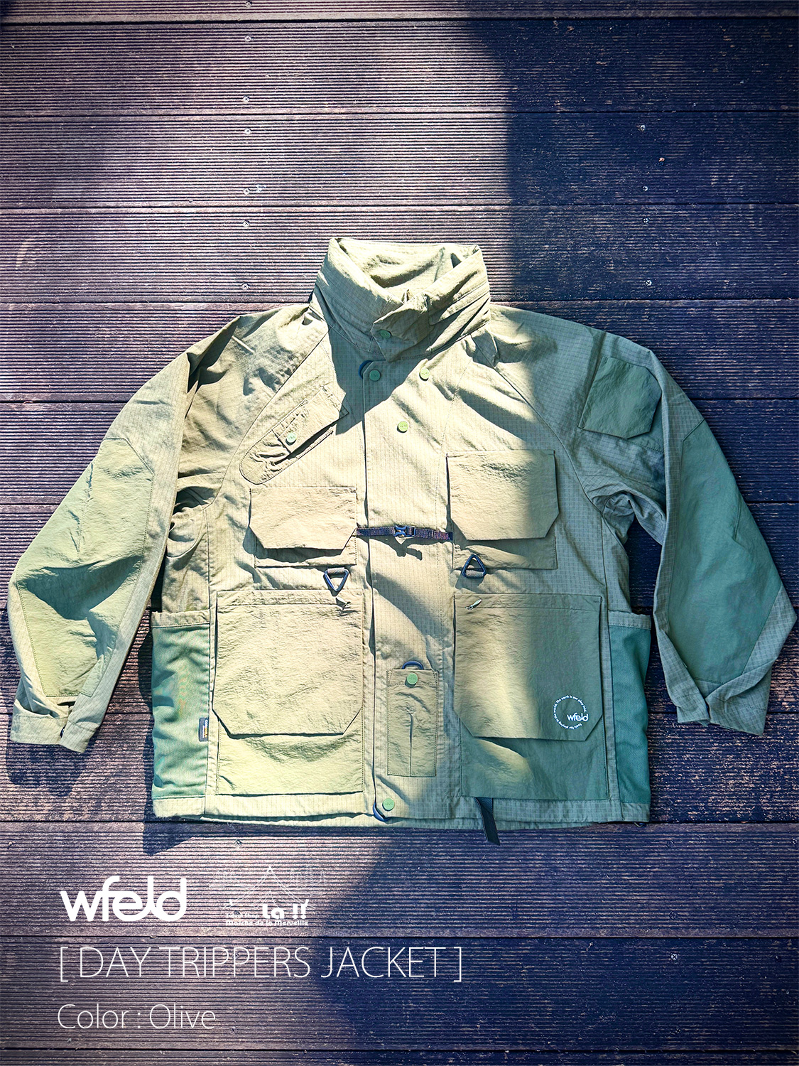 【 wfeld / フェルド 】DAY TRIPPERS JACKET / デイトリッパージャケット / 異常な収納力を持つ、ハンズフリーJK