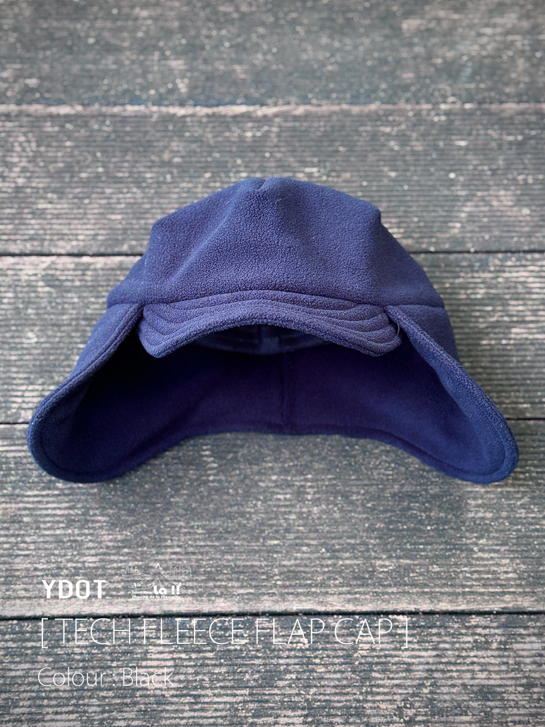【 YDOT / ワイドット 】TECH FLEECE FLAP CAP / テックフリース フラップキャップ