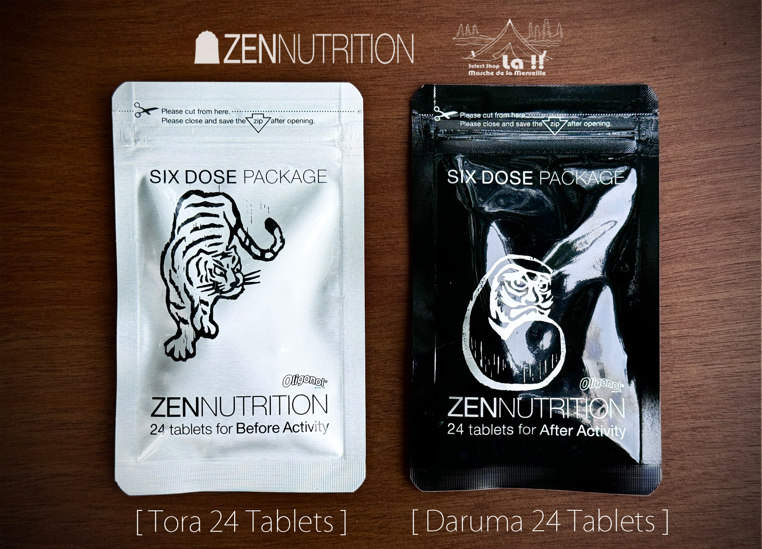 【 ZEN NUTRITION / ゼン・ニュートリション】[ TORA ] [ DARUMA ] 身体に優しい自然派のアミノ系サプリメント