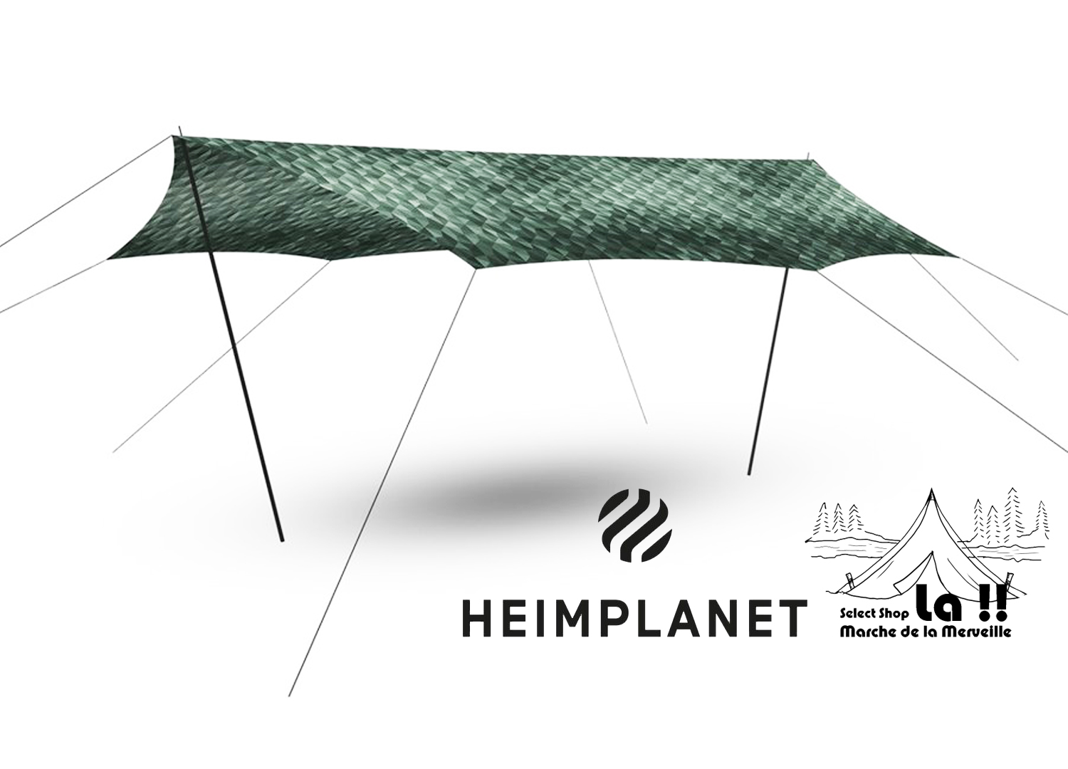 【 HEIM PLANET 】ハイムプラネット Dawn Tarp ドーンタープ Cairo Camo カイロカモ