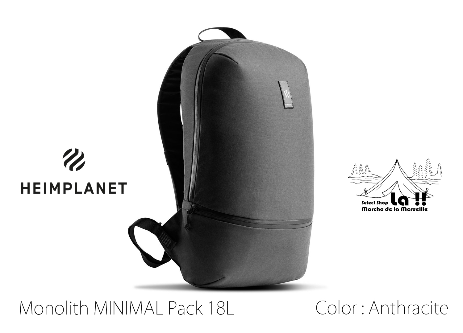 【 HEIM PLANET 】ハイムプラネット Monolith MINIMAL Pack 18L デイパック