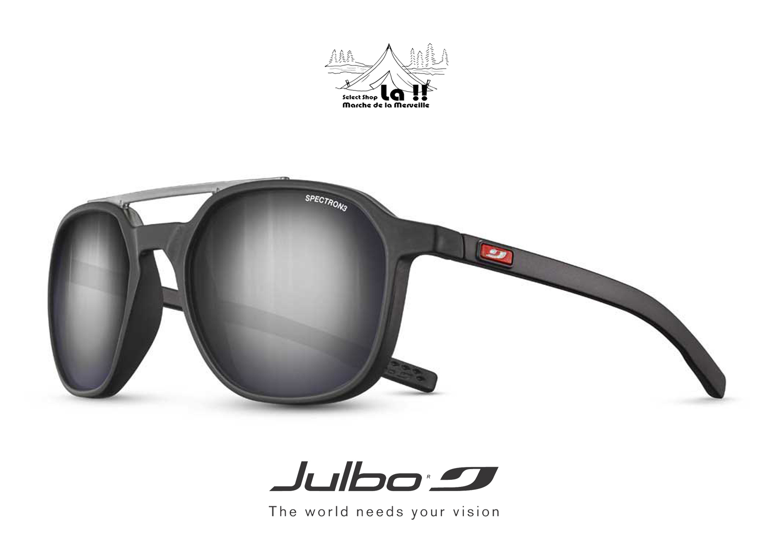 【 Julbo 】ジュルボー Slack スラック 超軽量22g 偏光サングラス