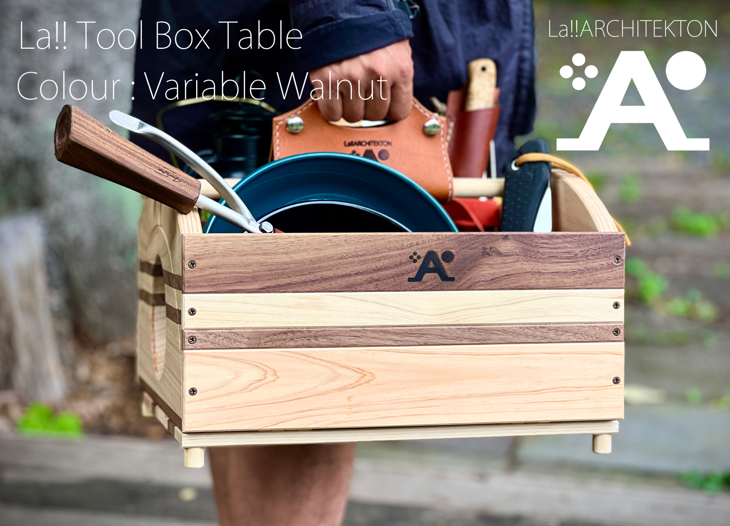 【 La!! Architekton 】 La!!アルキテクトン Tool Box Table ツールボックステーブル【受注生産】【予約商品】