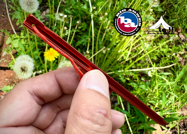 Big Agnes / ビッグアグネス】 DIRT DAGGER UL TENT STAKES 6” / 15cm