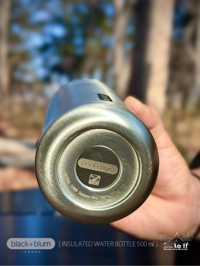 プレミアムウォーター 本体 ブラック black+blum / ブラック ブルム 】INSULATED WATER BOTTLE 500ml
