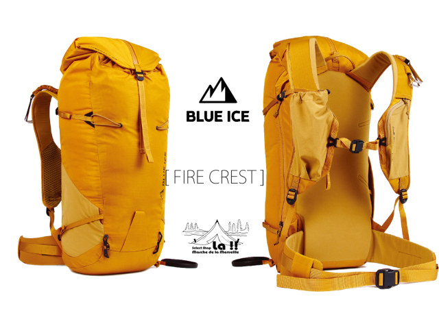 BLUE ICE /ブルーアイス 】Fire Crest Backpack 28L or 38L / ファイア