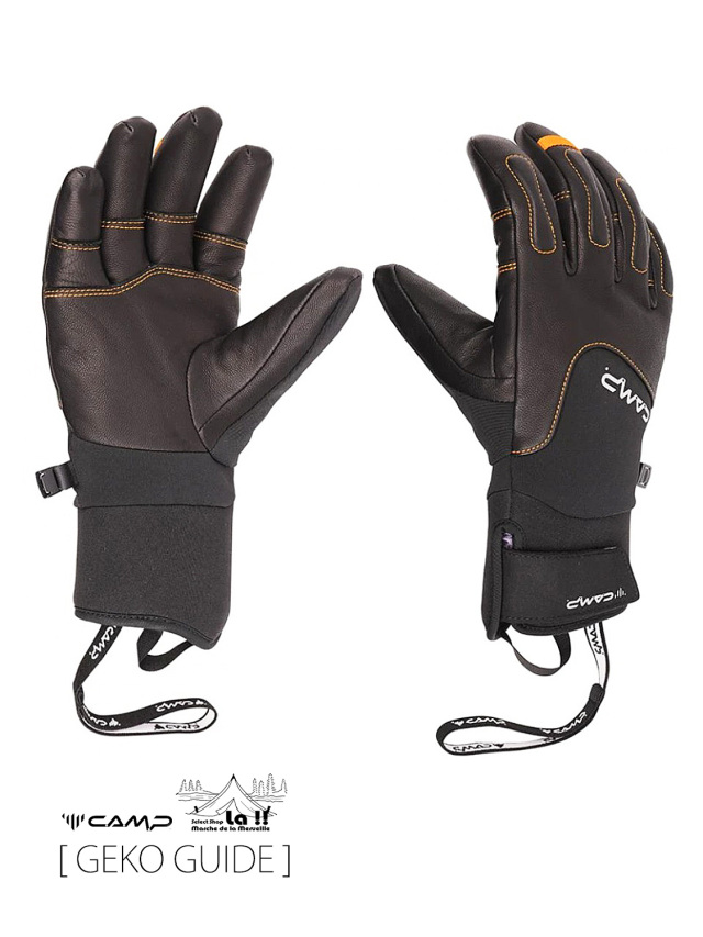 【 C.A.M.P. / カンプ 】GEKO GUIDE / ゲッコーガイド / タフなゴートスキンの冬用テクニカルグローブ