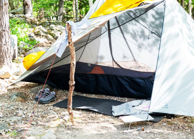 Evernew UL.Mountain Equipment / エバニュー 】 FP mat 125cm 200g