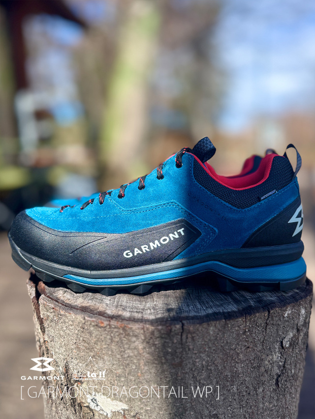 【 GARMONT / ガルモント 】DRAGONTAIL WP "CORAL BLUE" / ドラゴンテイル ウォータープルーフ "コーラルブルー" / 都市生活からトレッキングまでこなす防水シューズ
