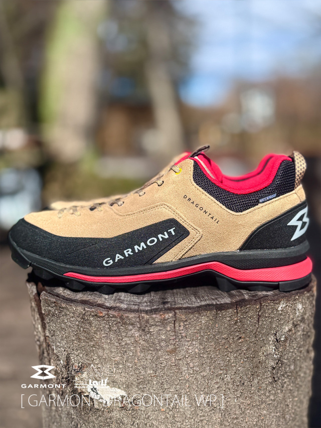 【 GARMONT / ガルモント 】DRAGONTAIL WP "BEIGE" / ドラゴンテイル ウォータープルーフ "ベージュ" / 都市生活からトレッキングまでこなす防水シューズ