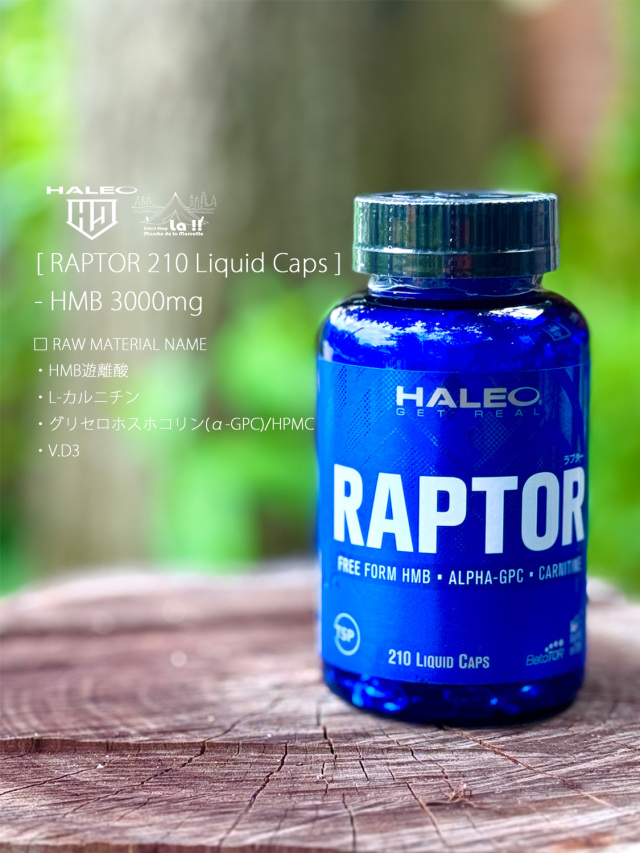 HALEO / ハレオ 】RAPTOR 210 LIQUID CAPS / ラプター 210
