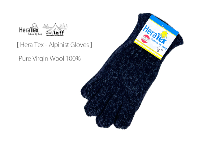 Hera Tex / へラテックス 】 Pure Virgin Wool Alpinist Gloves