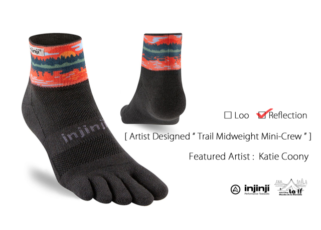 Injinji / インジンジ 】Artist Designed “ Trail Midweight