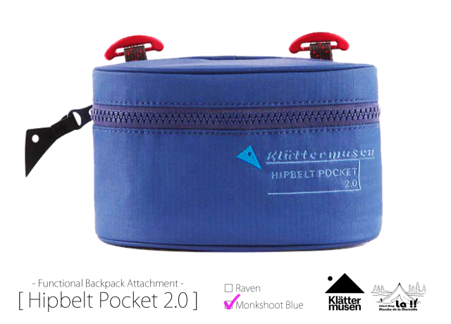 KLATTERMUSEN / クレッタルムーセン 】Hipbelt Pocket 2.0 ヒップ