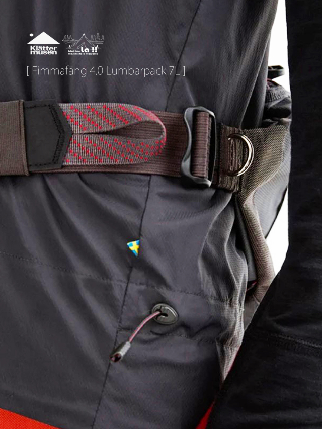 KLATTERMUSEN / クレッタルムーセン 】Fimmafang 4.0 Lumbarpack 7L