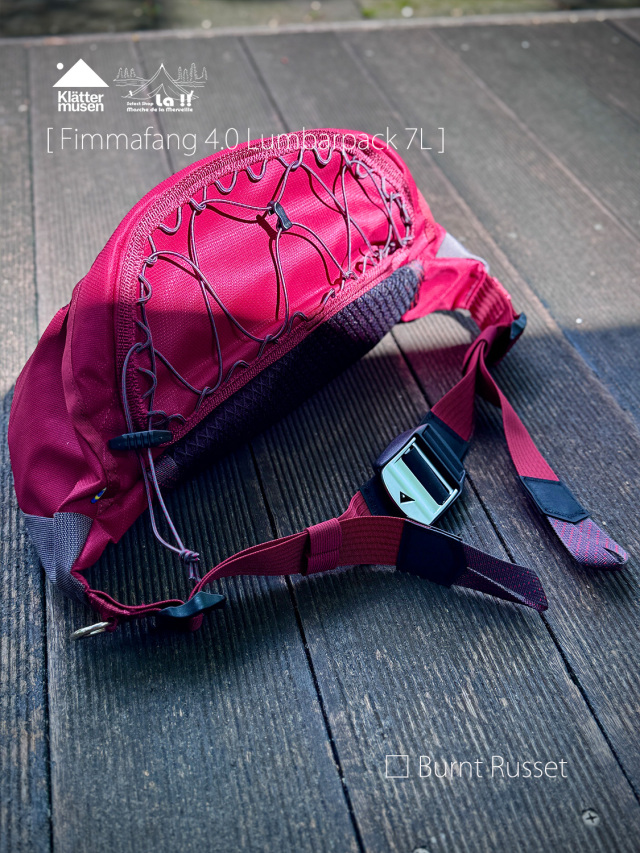 KLATTERMUSEN / クレッタルムーセン 】Fimmafang 4.0 Lumbarpack 7L