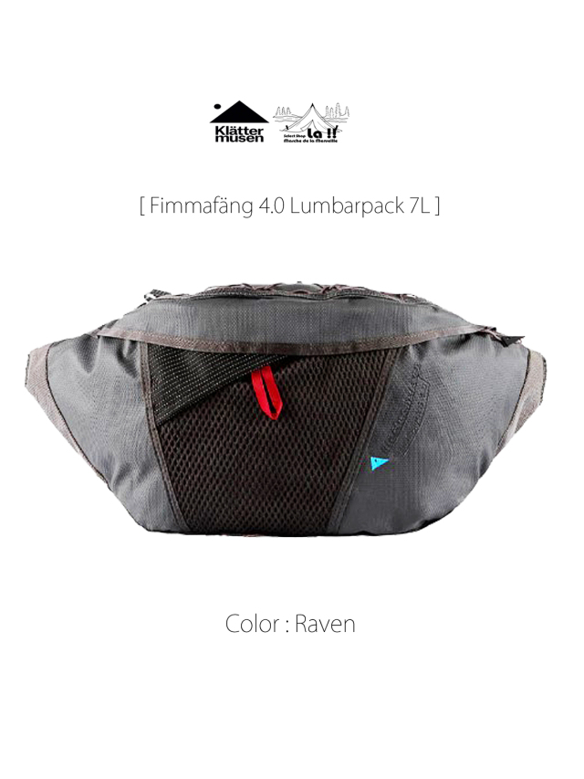 KLATTERMUSEN / クレッタルムーセン 】Fimmafang 4.0 Lumbarpack
