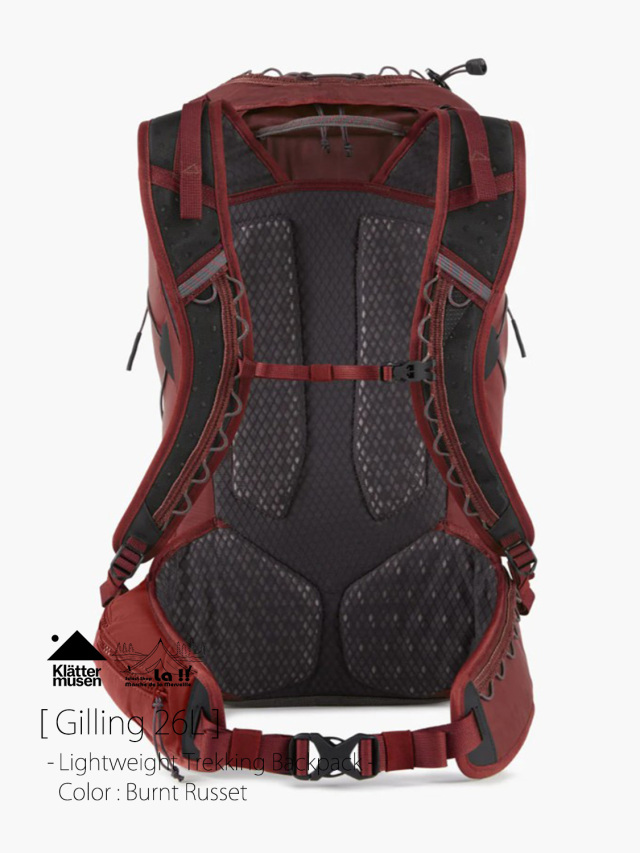 KLATTERMUSEN / クレッタルムーセン 】Gilling 26L / ギリング 26L