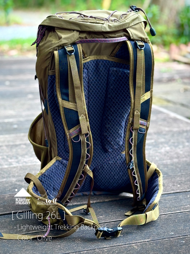 KLATTERMUSEN / クレッタルムーセン 】Gilling 26L / ギリング 26L