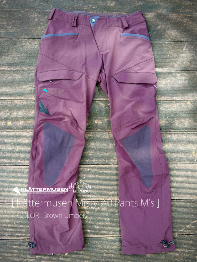 【 KLATTERMUSEN / クレッタルムーセン 】Misty 2.0 Pants M's / ミスティ 2.0 パンツ M's / 究極のソフトシェル トレッキングパンツ