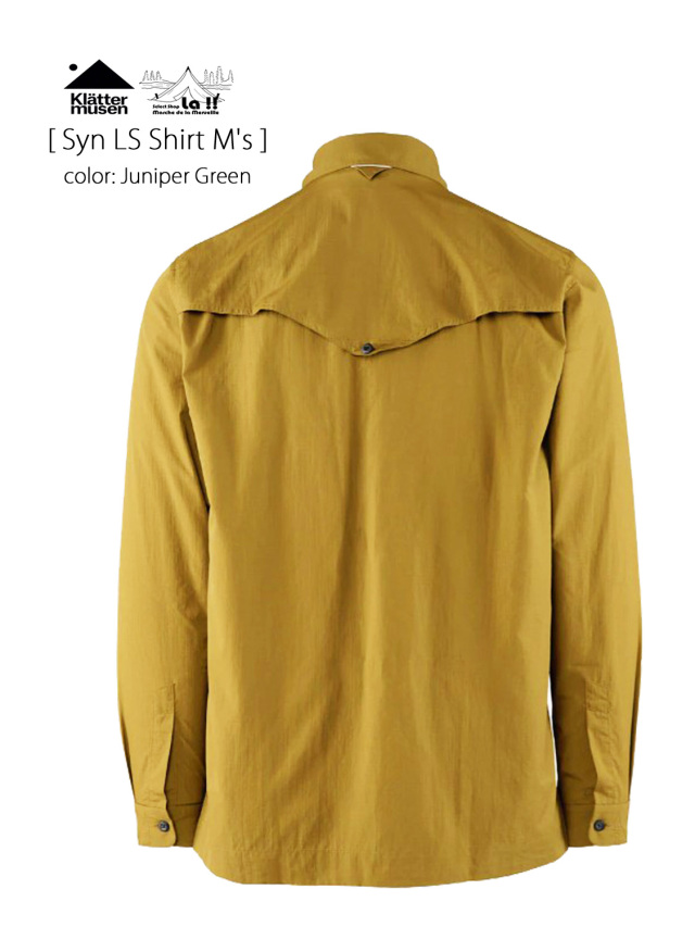 KLATTERMUSEN / クレッタルムーセン】Syn LS Shirt M's / シン