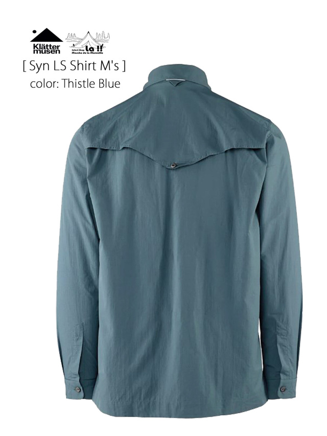 KLATTERMUSEN / クレッタルムーセン】Syn LS Shirt M's / シン