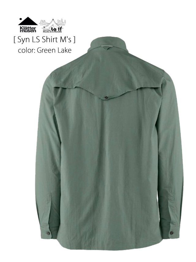 KLATTERMUSEN / クレッタルムーセン】Syn LS Shirt M's / シン