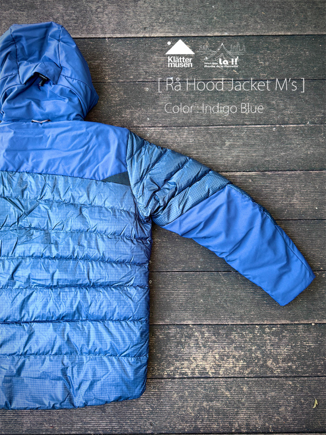 KLATTERMUSEN / クレッタルムーセン 】Ra Hood Jacket M's - Indigo
