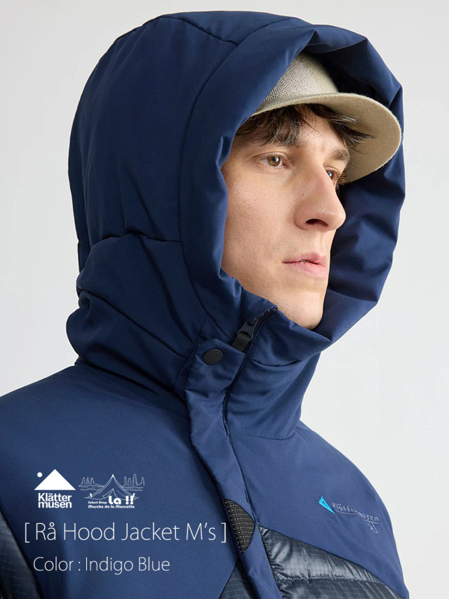 KLATTERMUSEN / クレッタルムーセン 】Ra Hood Jacket M's - Indigo