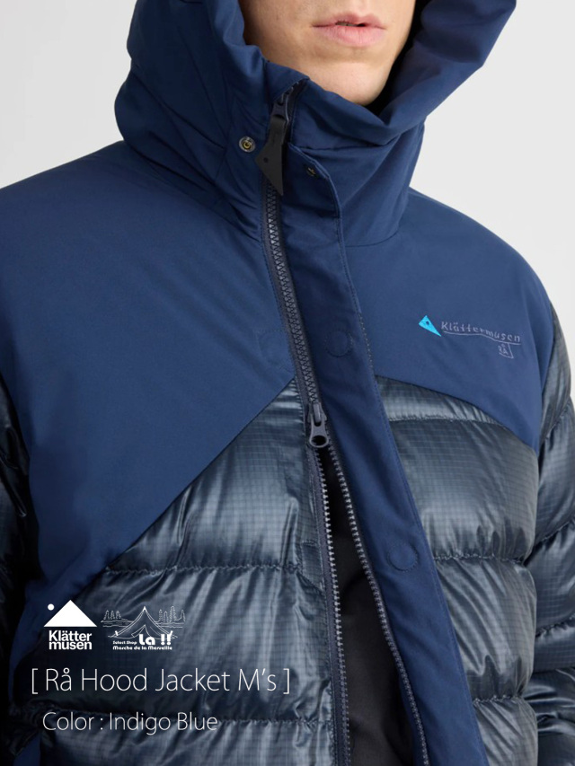 KLATTERMUSEN / クレッタルムーセン 】Ra Hood Jacket M's - Indigo