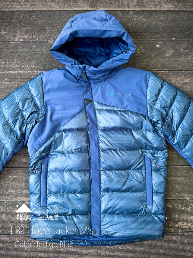 KLATTERMUSEN / クレッタルムーセン 】Ra Hood Jacket M's - Indigo