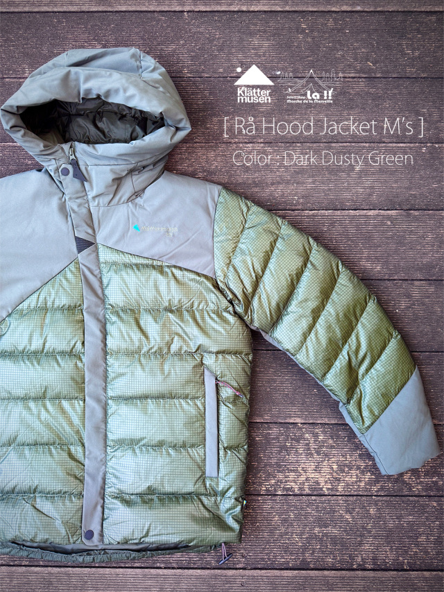 KLATTERMUSEN / クレッタルムーセン 】Ra Hood Jacket M's - Dark