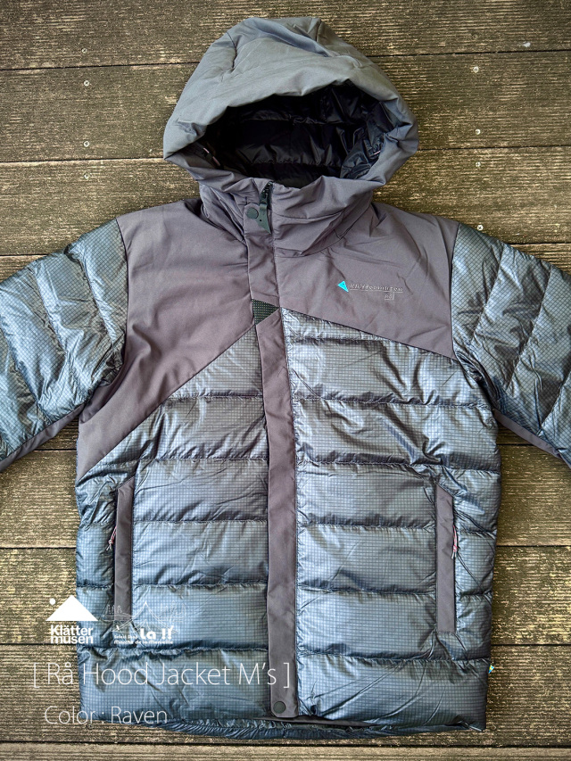 KLATTERMUSEN / クレッタルムーセン 】Ra Hood Jacket M's - Raven