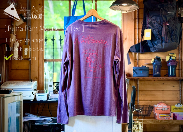 KLATTERMUSEN / クレッタルムーセン 】Runa Rain Mouse LS Tee / ルナ
