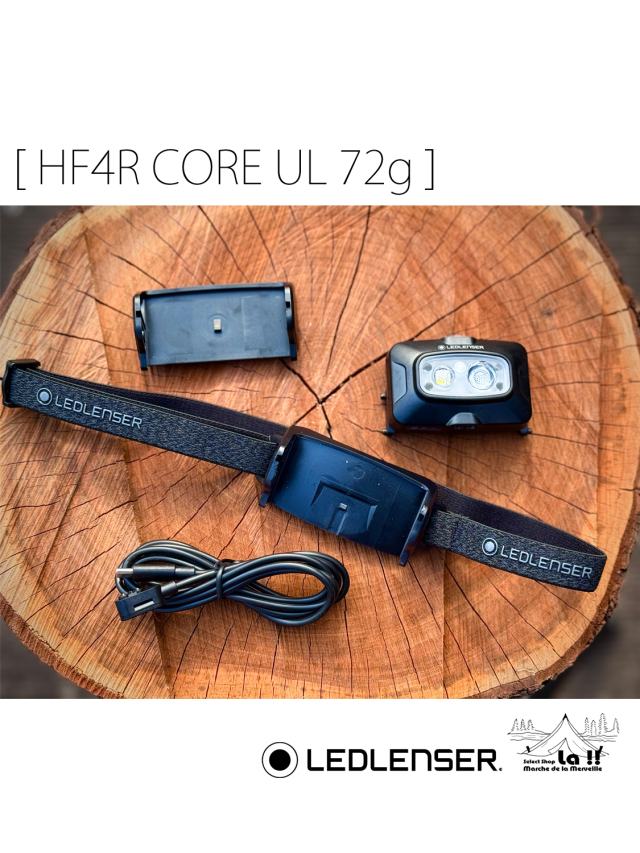 LED LENSER / レッドレンザ 】 HF4R Core / 超軽量72g 完全防水 500
