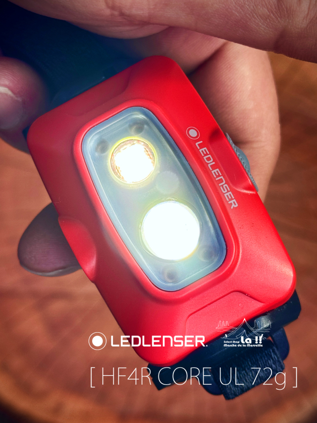 LED LENSER / レッドレンザ 】 HF4R Core / 超軽量72g 完全防水 500