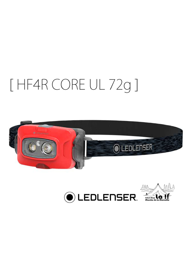 LED LENSER / レッドレンザ 】 HF4R Core / 超軽量72g 完全防水 500