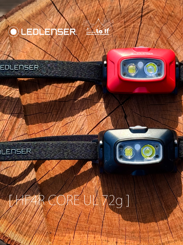LED LENSER / レッドレンザ 】 HF4R Core / 超軽量72g 完全防水 500