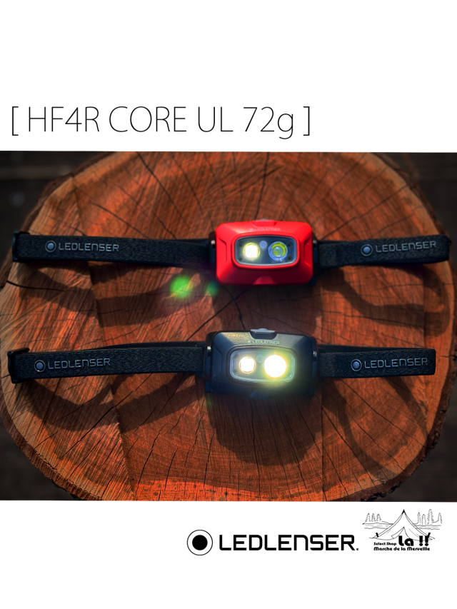 LED LENSER / レッドレンザ 】 HF4R Core / 超軽量72g 完全防水 500