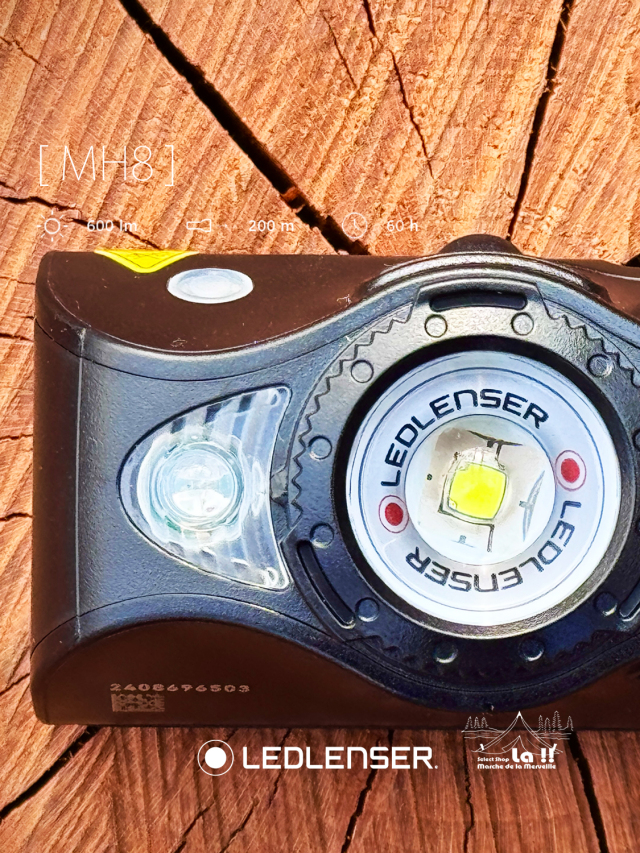 LED LENSER / レッドレンザ 】 MH8 / 手動フォーカスが可能なヘッドライト