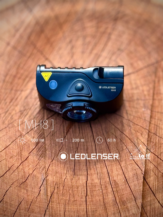 LED LENSER / レッドレンザ 】 MH8 / 手動フォーカスが可能なヘッドライト