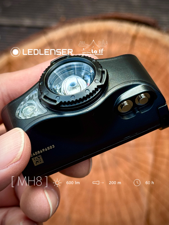 LED LENSER / レッドレンザ 】 MH8 / 手動フォーカスが可能なヘッドライト