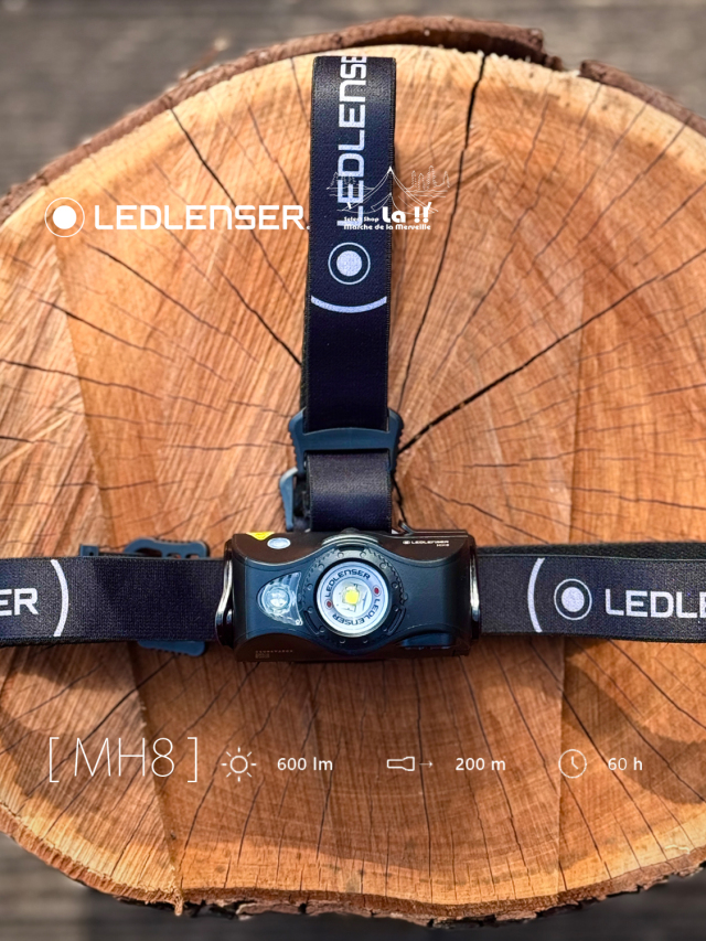 レッドレンザー　MH8 ヘッドライト　LEDLENSER Ledlenser MH8 ｜登山・釣り用ヘッドライト｜レッドレンザー公式通販